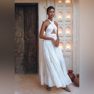 Aya Sacredwear bohemian adjustable dress